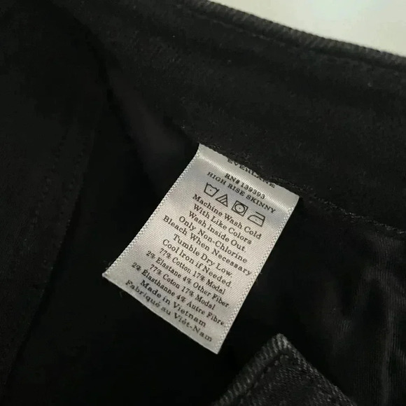Everlane | High Rise  Authentic Stretch Ankle Jeans - Picture 9 of 10